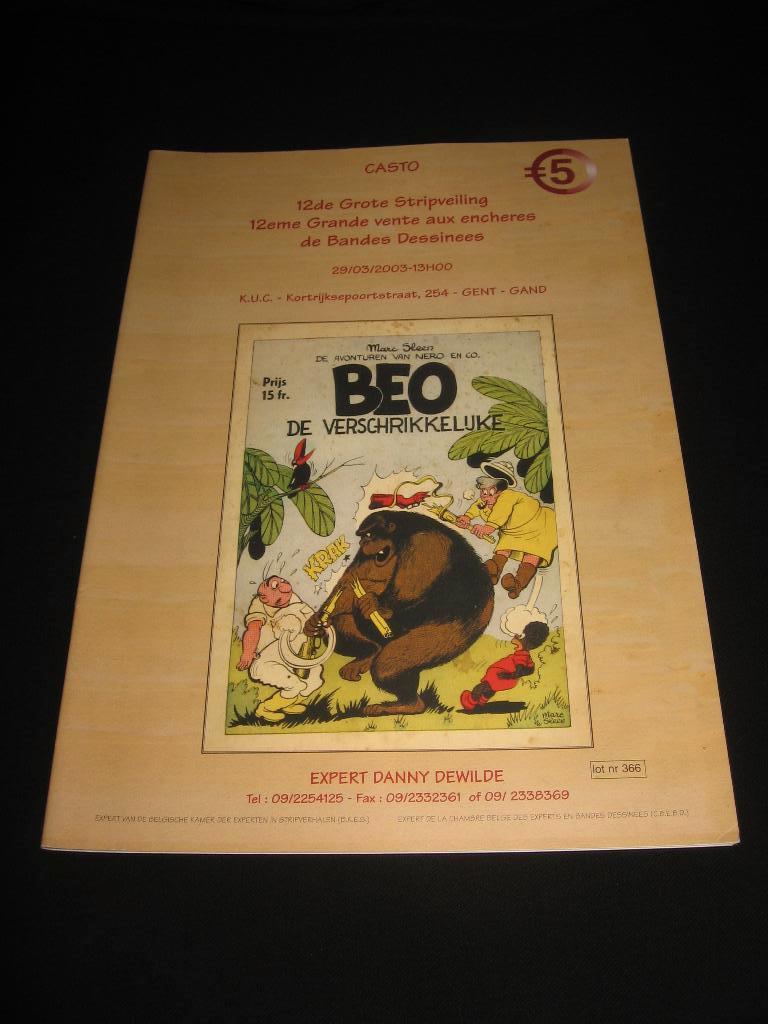 Casto stripveiling 2003, Boeken, Eén stripboek, Ophalen of Verzenden, Zo goed als nieuw