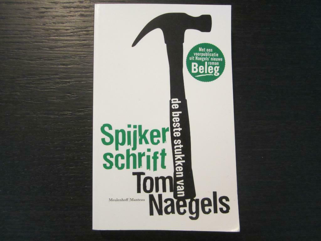 Spijkerschrift  -Tom Naegels-, Boeken, Literatuur, Ophalen of Verzenden