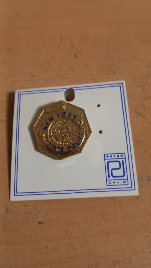Pin, politie New York, Verzamelen, Ophalen of Verzenden, Zo goed als nieuw