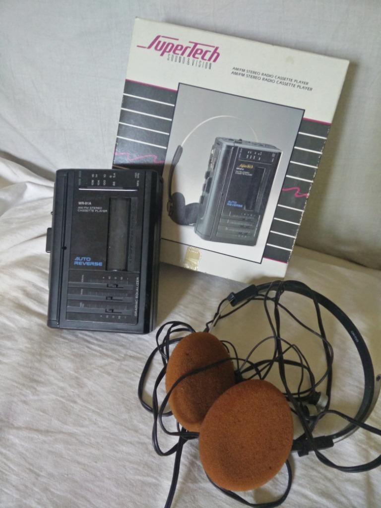 Vintage walkman, TV, Hi-fi & Vidéo, Walkman, Discman & Lecteurs de MiniDisc, Enlèvement, Walkman ou Baladeur