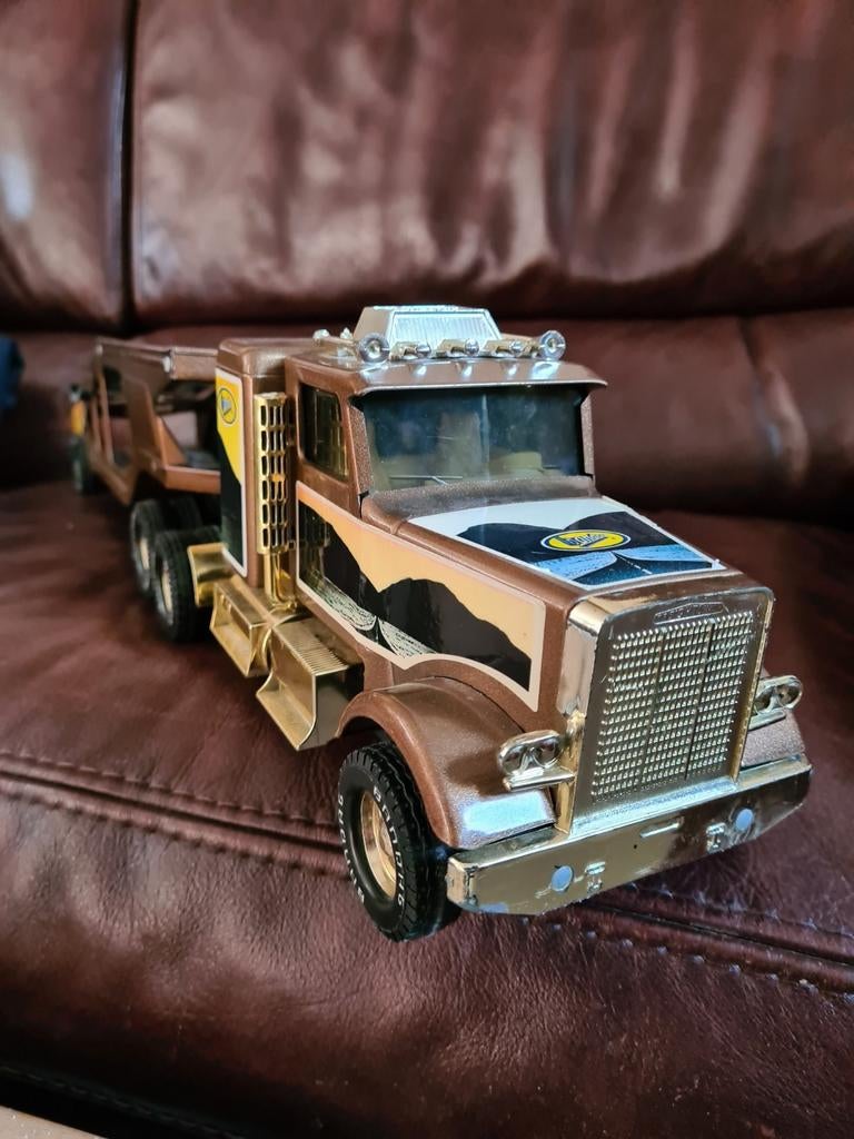 Magnifique camion Nylint USA avec remorque Bandag, en mta, Enlèvement ou Envoi