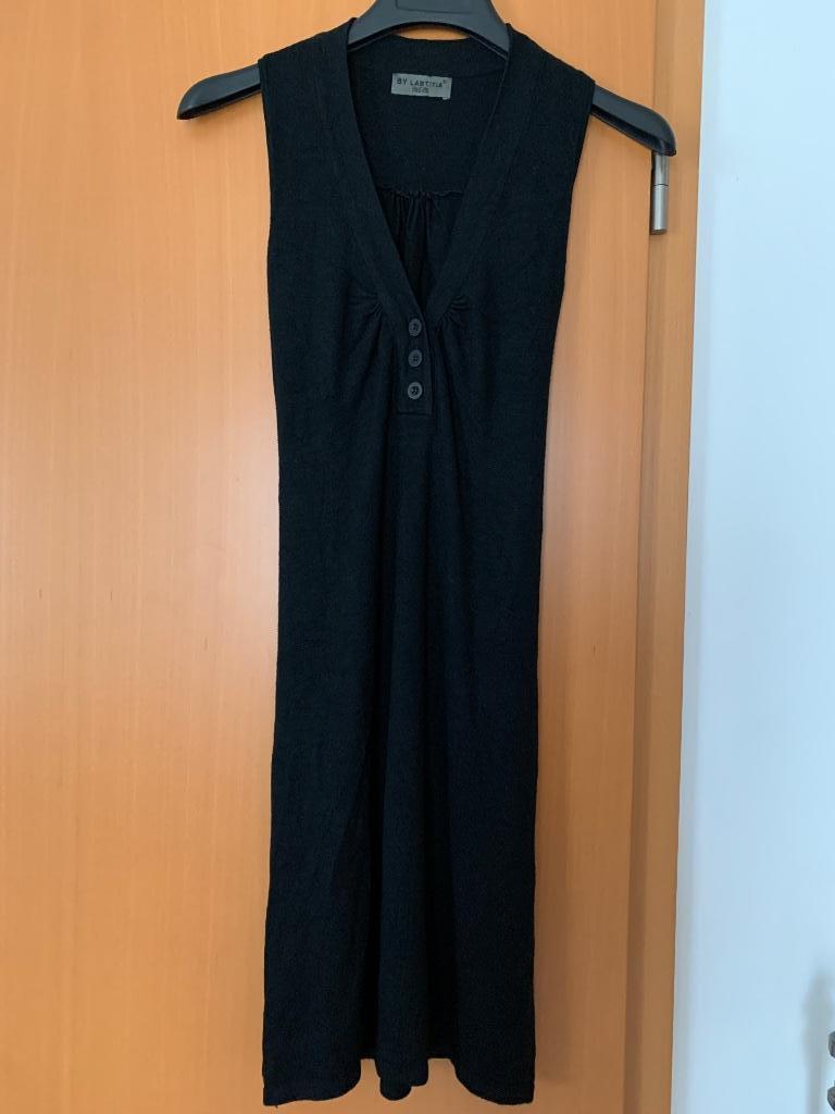Robe sans manches By Laetitia - T S/M ? - noir, Taille 38/40 (M), By Laetitia, Enlèvement, Noir