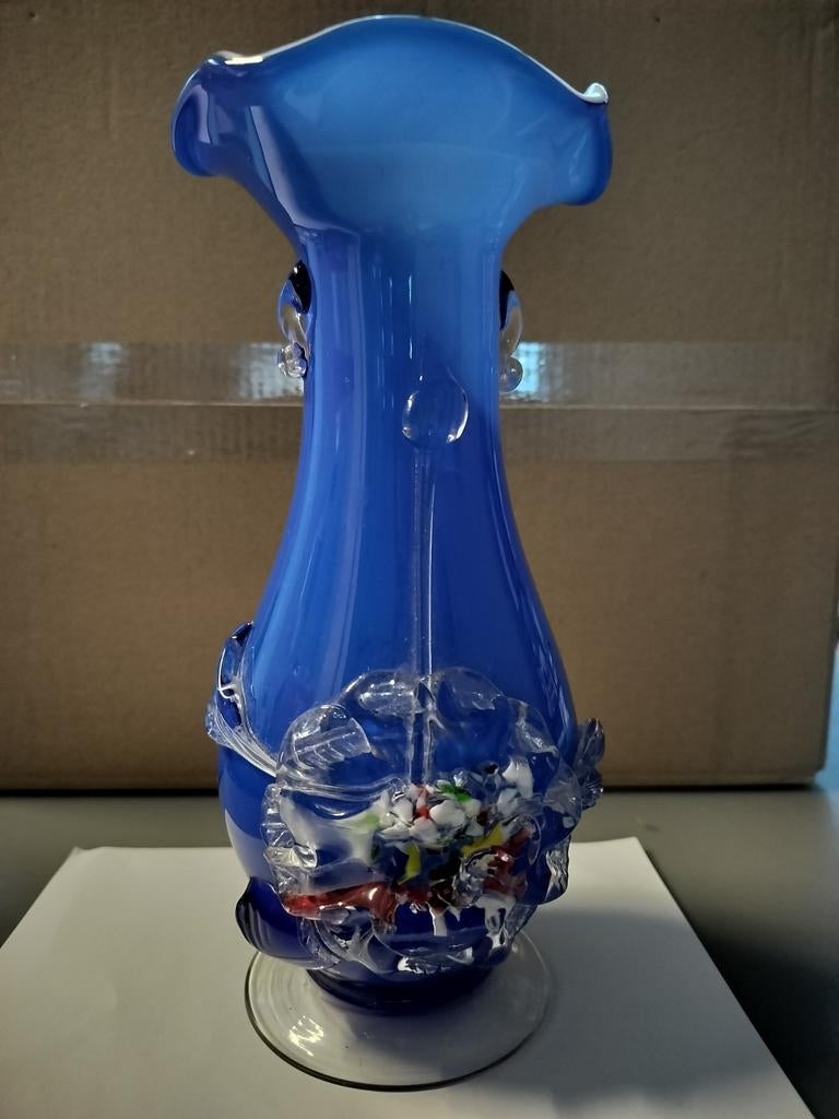 Glazen vaas, Antiek en Kunst, Ophalen of Verzenden
