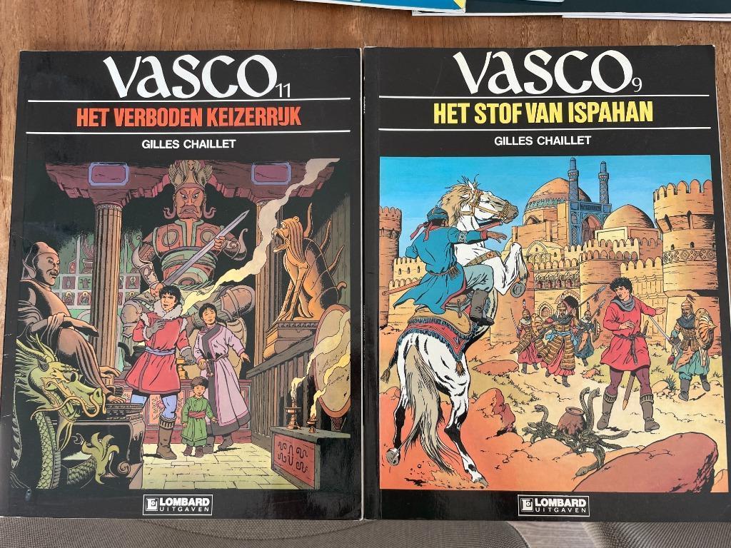 Vasco 1 strip, Gilles Chaillet, Eén stripboek, Ophalen of Verzenden, Zo goed als nieuw