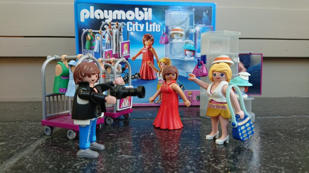 Playmobil 6149 Modeshow Met Fotograaf, Kinderen en Baby's, Speelgoed | Playmobil, Zo goed als nieuw, Complete set, Ophalen of Verzenden