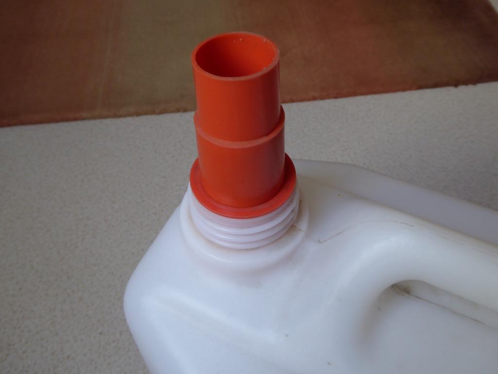 Jerrycan voor drankvervoer, Ophalen