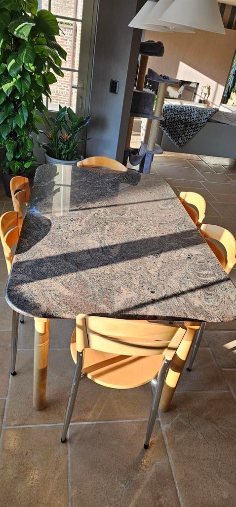 Graniet tafel 160 x 90 of los blad, Ophalen