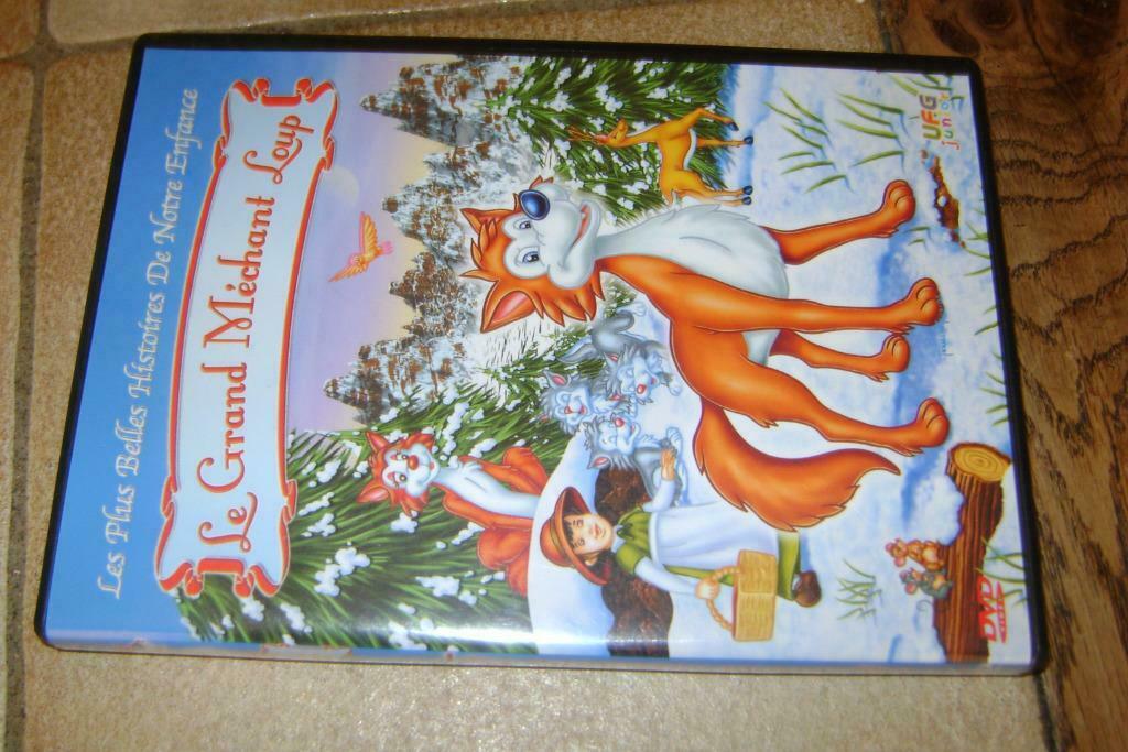 3 DVD The big boze wolf, The puss in boots, ........., Cd's en Dvd's, Dvd's | Kinderen en Jeugd, Alle leeftijden, Ophalen of Verzenden