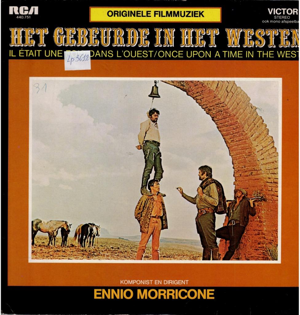 Vinyl, LP   /   Ennio Morricone – Het Gebeurde In Het Westen, Ophalen of Verzenden, Overige formaten