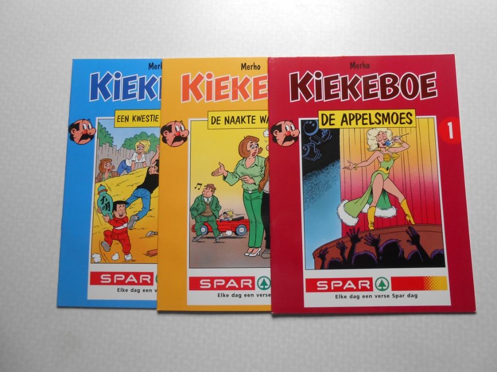 Kiekeboe reclame uitgave spar 1994  1 ste dr Volledige reeks, Boeken, Merho, Nieuw, Ophalen of Verzenden, Meerdere stripboeken