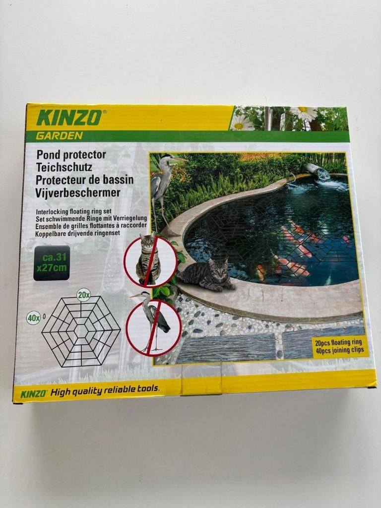 Kinzo Garden - vijverbeschermer 31x27cm, Enlèvement ou Envoi, Neuf