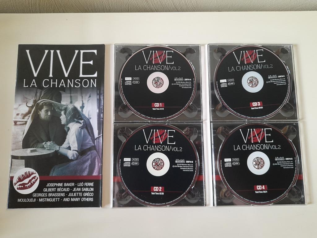 Coffret CD - Vive La Chanson, Tome 2, Enlèvement ou Envoi, Comme neuf