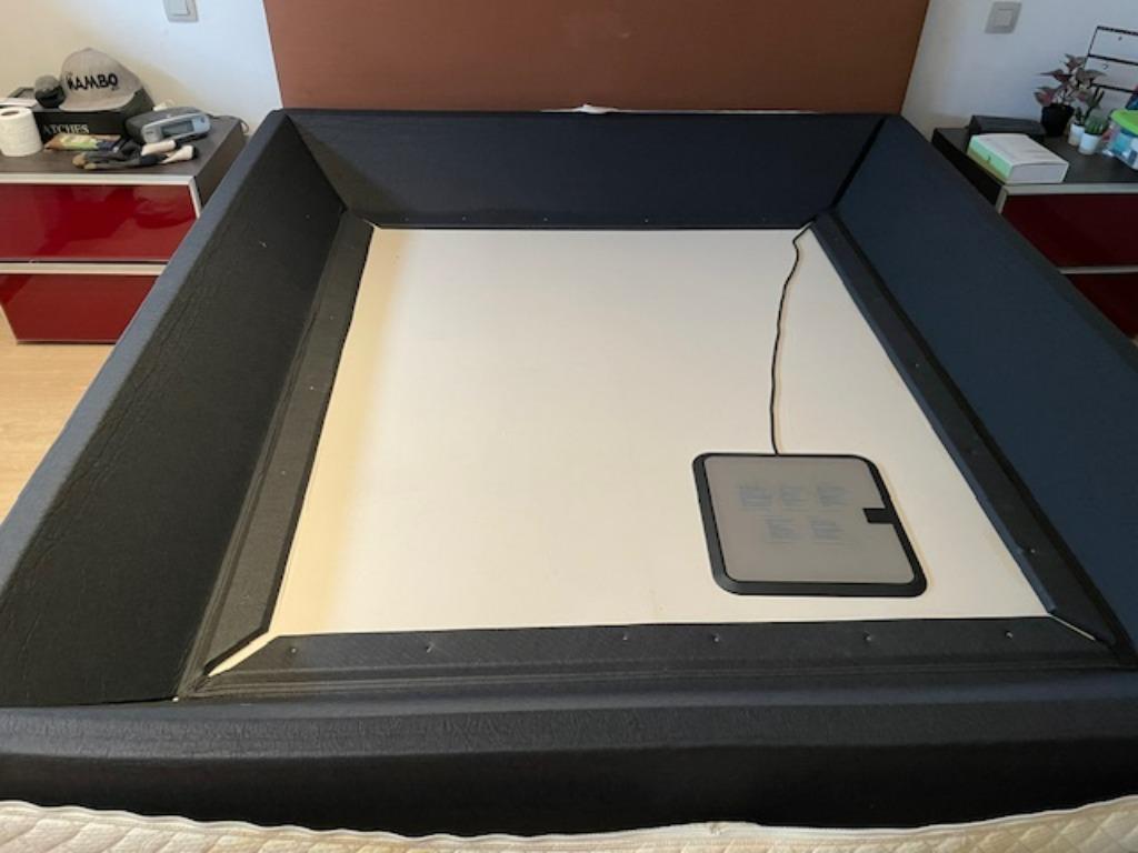 Waterbed 200x210 cm, Ophalen, Solo-systeem, Gebruikt, 210 cm