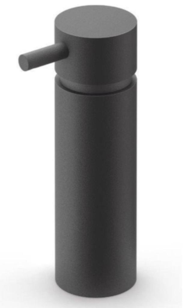 Zack zeepdispenser 5x16.5cm RVS zwart, Huis en Inrichting, Ophalen of Verzenden, Nieuw, Zwart, Overige typen
