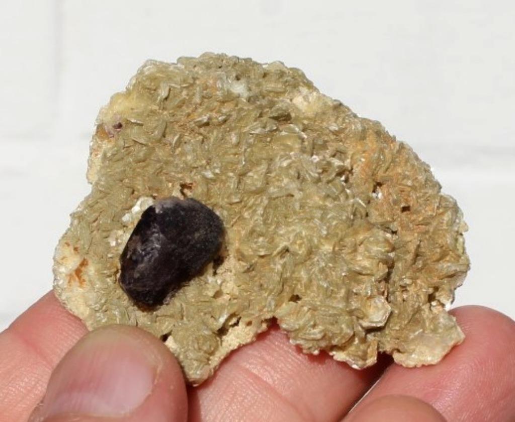 MUSCOVITE avec FLUORITE d'Erongo en NAMIBIE, Enlèvement ou Envoi, Minéral