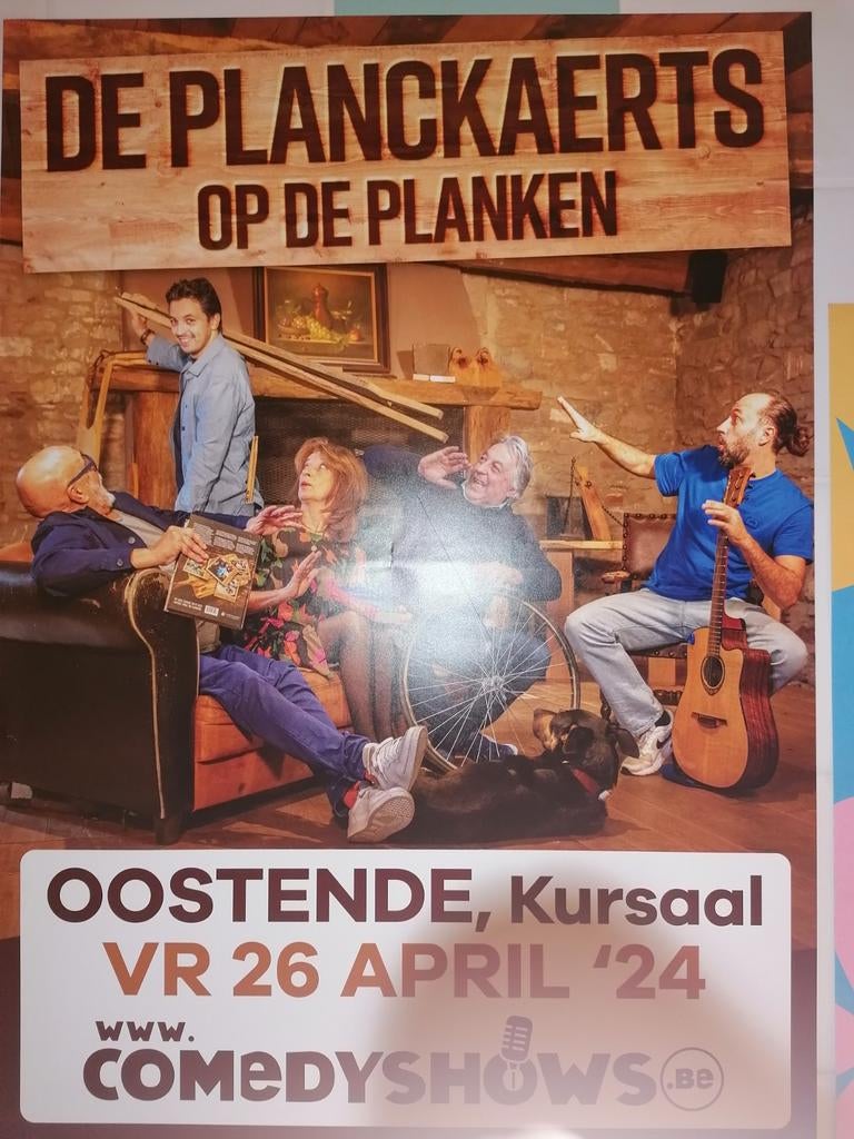 Affiche de planckaerts, Verzenden