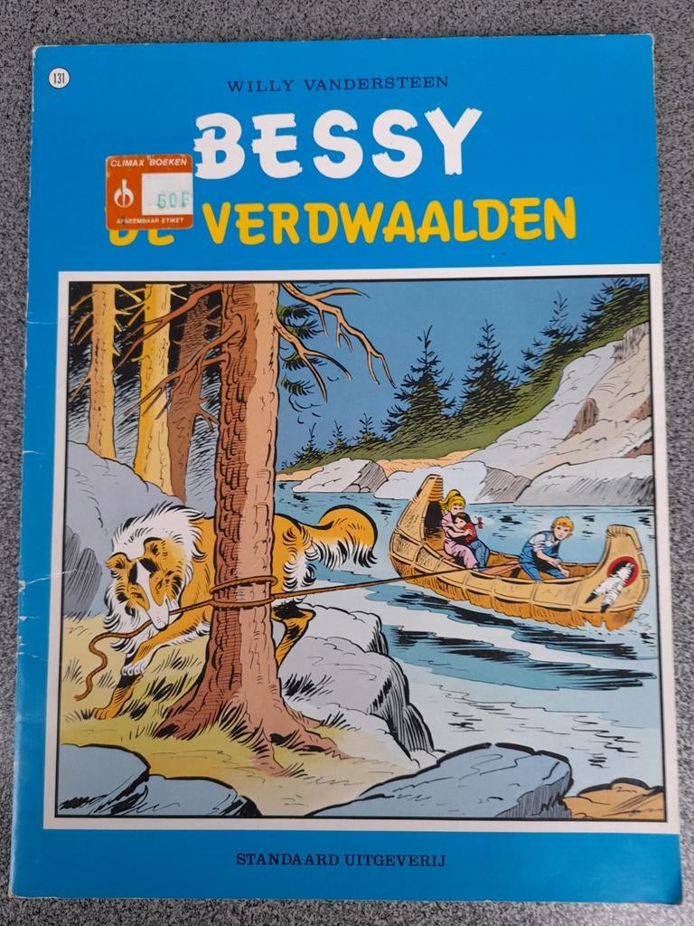 Bessy, the Lost, 1ère édition, Livres, Willy Vandersteen, Une BD, Comme neuf, Enlèvement