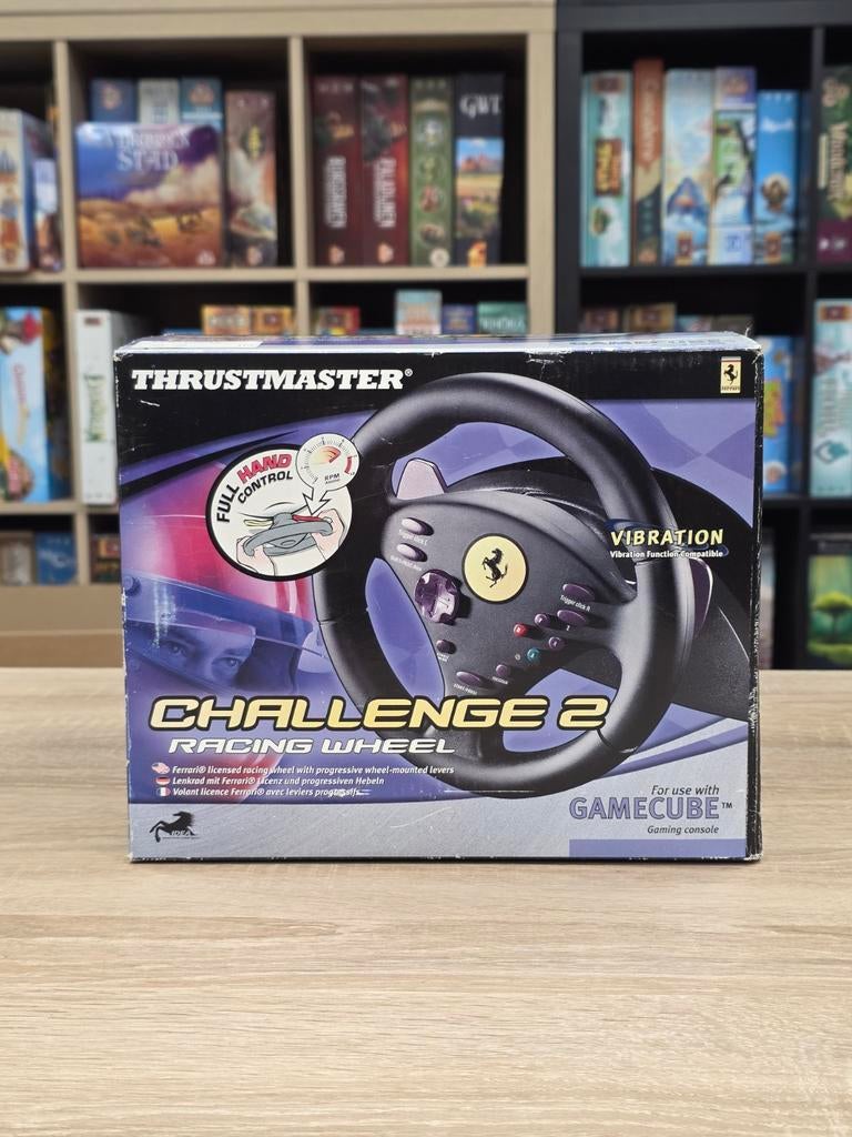 Challenge 2 Racing Wheel - Gamecube, Consoles de jeu & Jeux vidéo, Jeux | Nintendo GameCube, Enlèvement ou Envoi, Plateforme