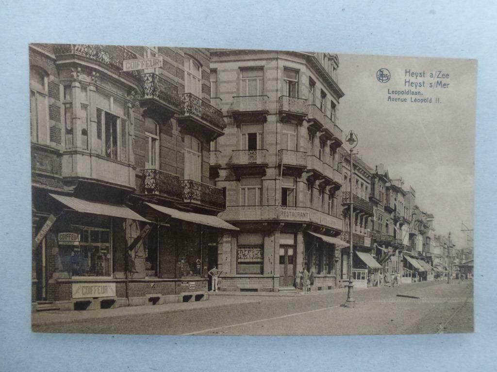 Heist aan Zee  Heyst a/Zee Leopoldlaan, Envoi, 1920 à 1940, Affranchie, Flandre Occidentale