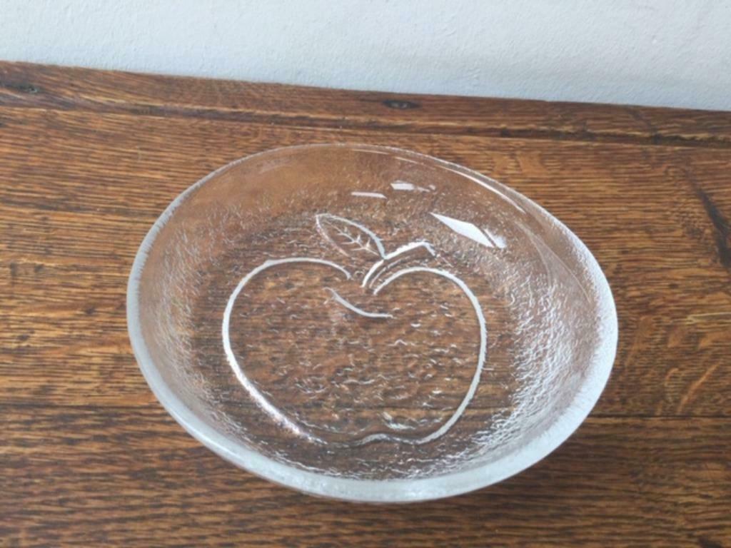 Jolie Coupelle/porte savon  en verre dépoli, Antiquités & Art, Enlèvement ou Envoi