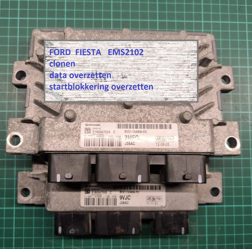 Ford Fiesta EMS2102 ecu clonen, Ophalen of Verzenden, Gebruikt, Ford