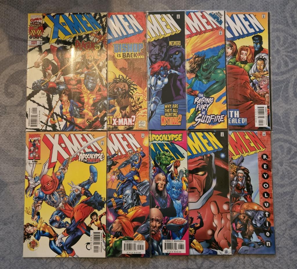X-Men (vol.2) #91-100 (1999) Apocalypse : the Twelve, Complete serie of reeks, Ophalen, Zo goed als nieuw