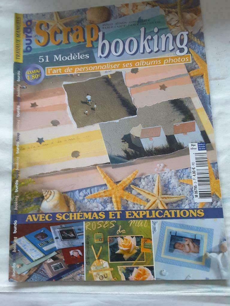 revue Burda travaux manuels Scrap booking 51 modèles, Ophalen of Verzenden, Nieuw