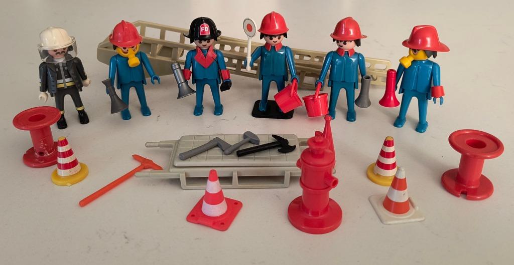 Playmobil Brandweer Set - Helden klaar voor Actie!, Enlèvement ou Envoi, Utilisé, Playmobil en vrac