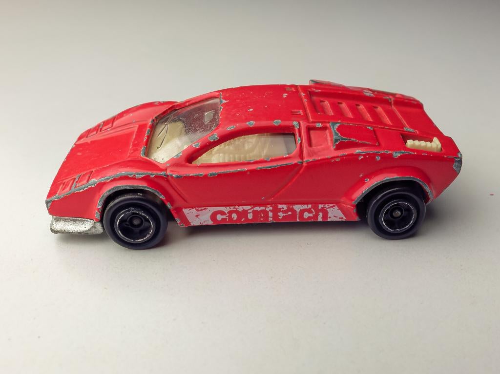 Majorette 237 Lamborghini 1:56, Ophalen of Verzenden, Gebruikt, Auto