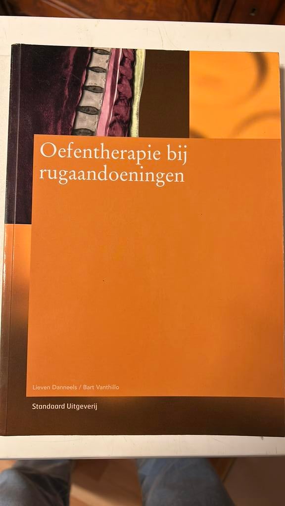 L. Danneels - Oefentherapie bij rugaandoeningen, Enlèvement, L. Danneels