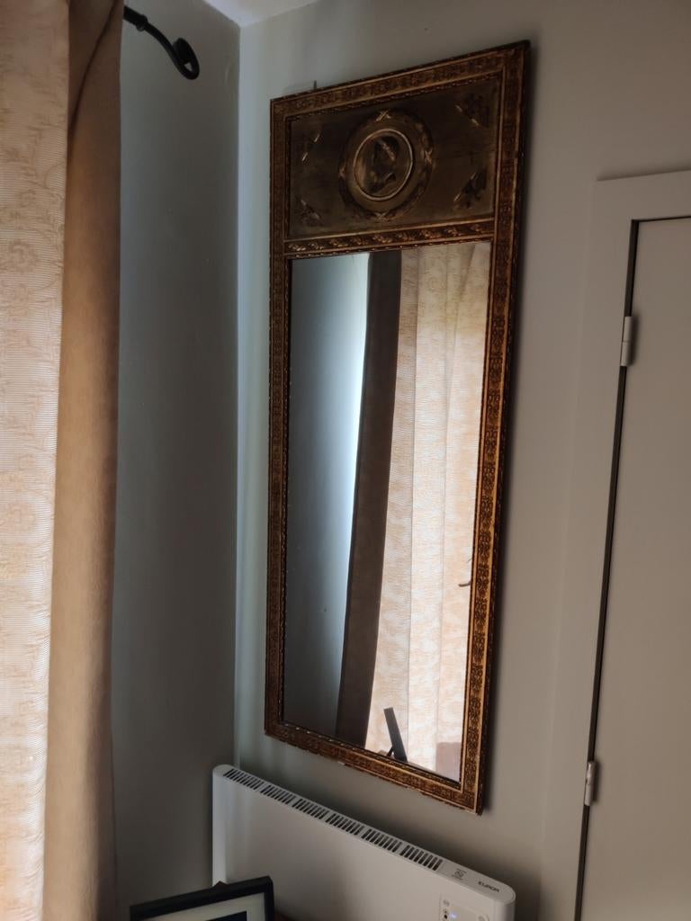 Miroir ancien 1,45 x 0,56, Enlèvement