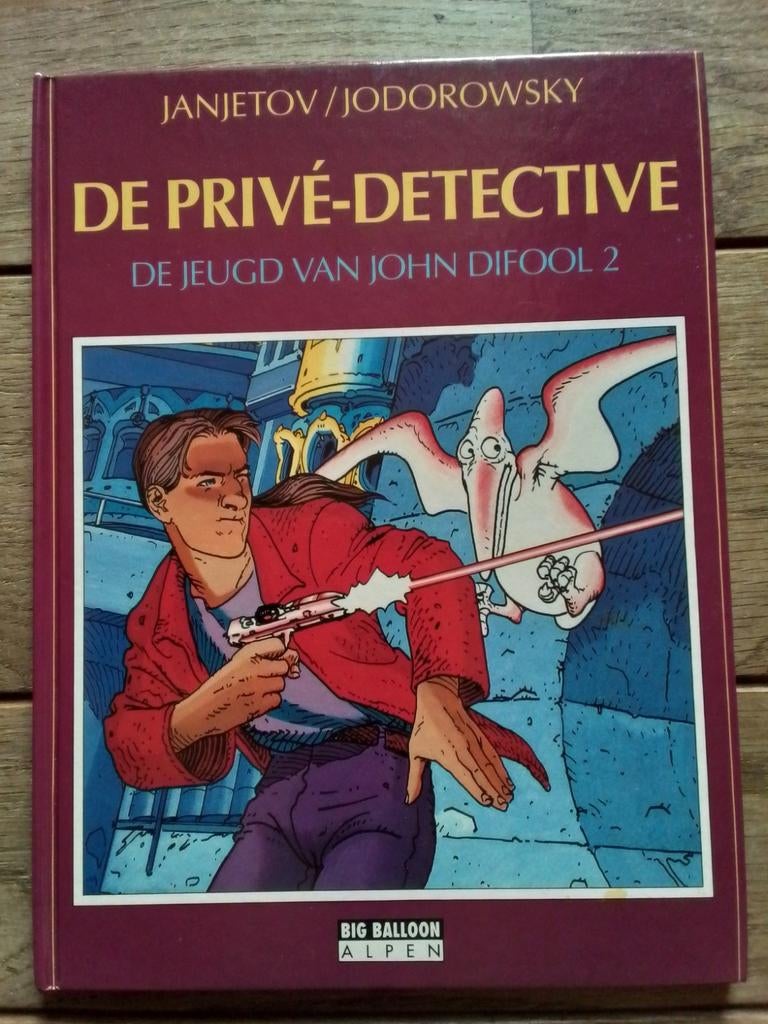 Privé detective  de jeugd van john difool 2 hc, Enlèvement ou Envoi, Comme neuf