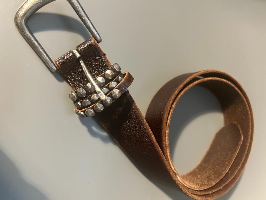 Ceinture en cuir femme 80 cm Freeman T. Porter, Freeman T. Porter, Brun, Enlèvement, 80 à 90 cm