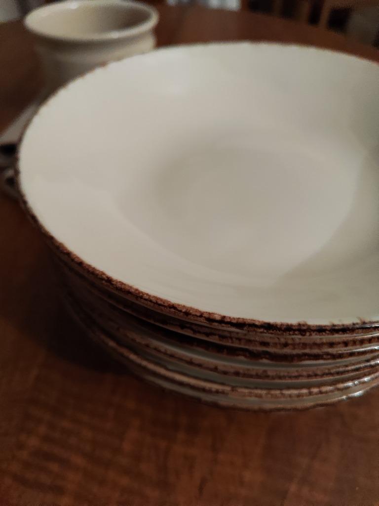 Cosy & Trendy 6 Assiettes en céramique, Maison & Meubles, Enlèvement, Comme neuf, Céramique