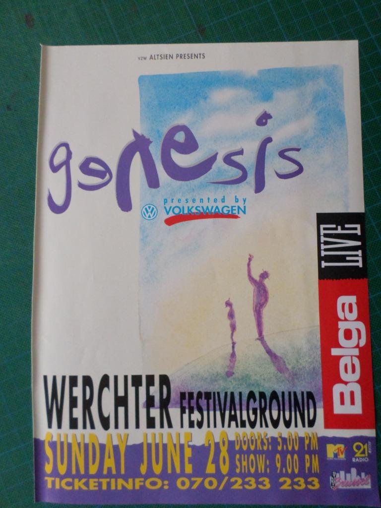 concerts divers - 17 pubs papier - années 70 à 90 - 1€/pièce, Enlèvement ou Envoi, Utilisé, Autres types