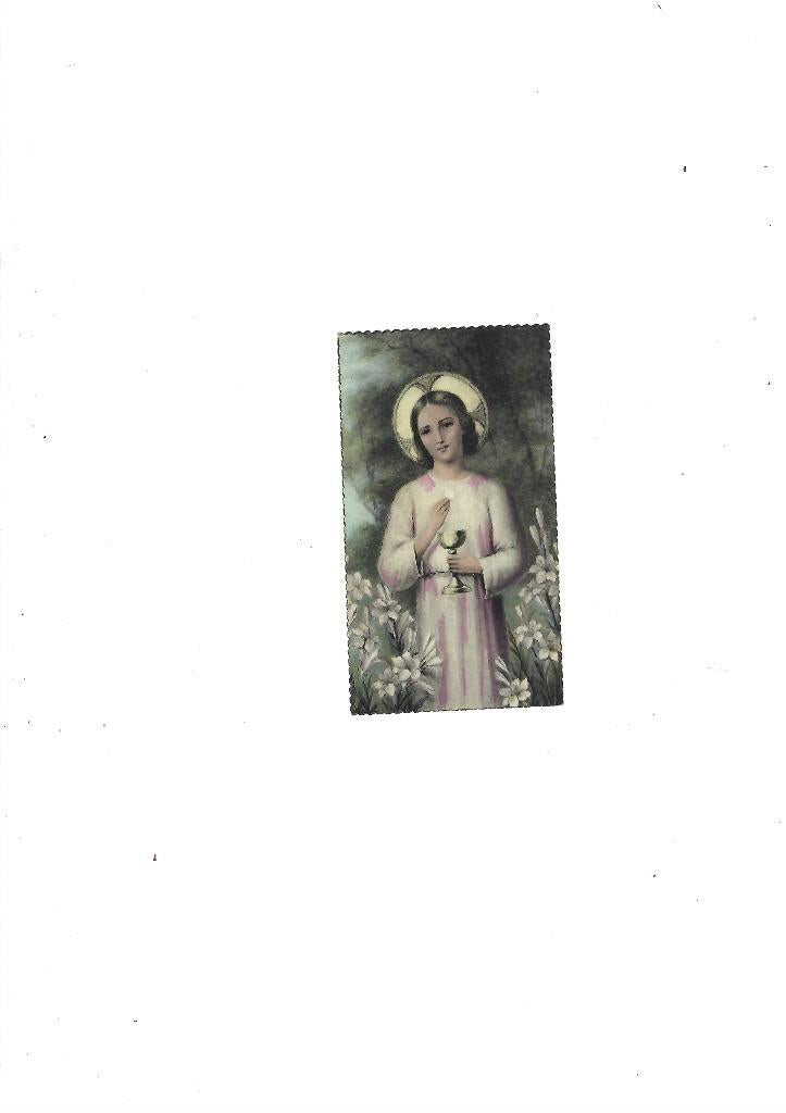 Souvenir de communion solennelle, Enlèvement ou Envoi