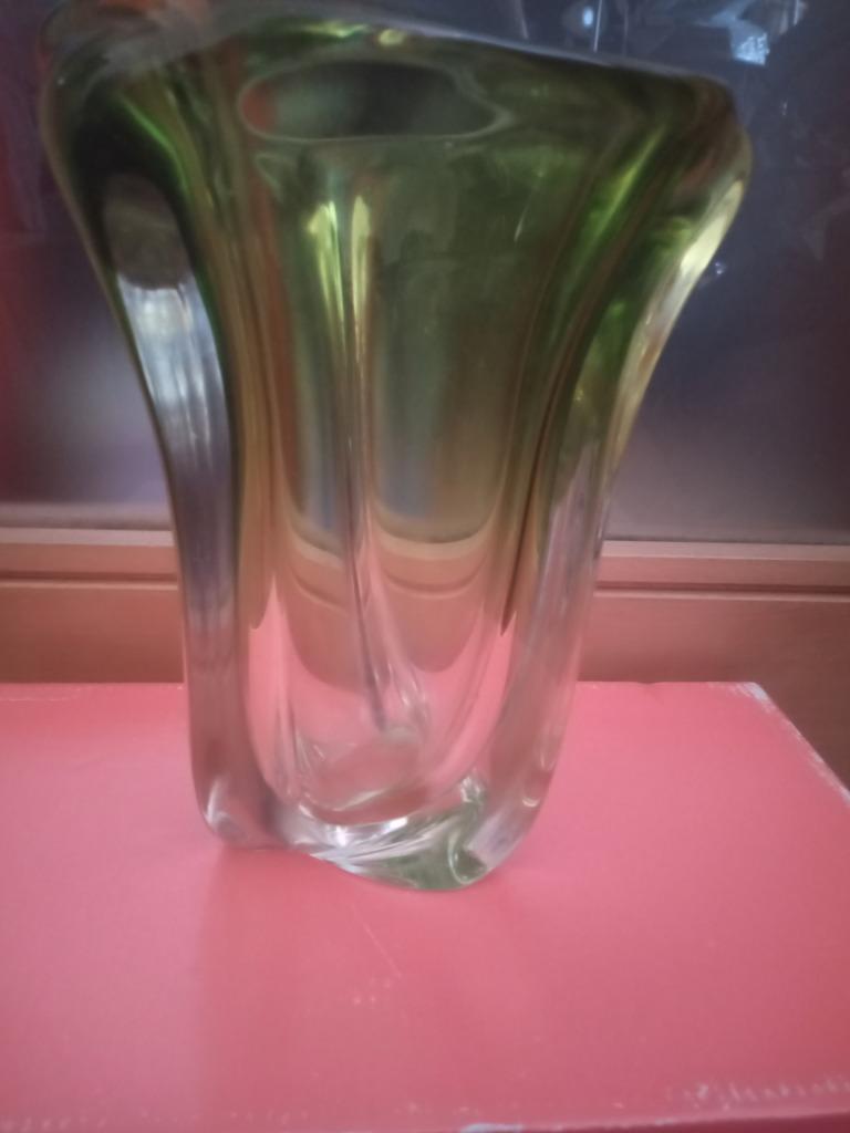 Ancien vase val saint Lambert Vert, Enlèvement ou Envoi