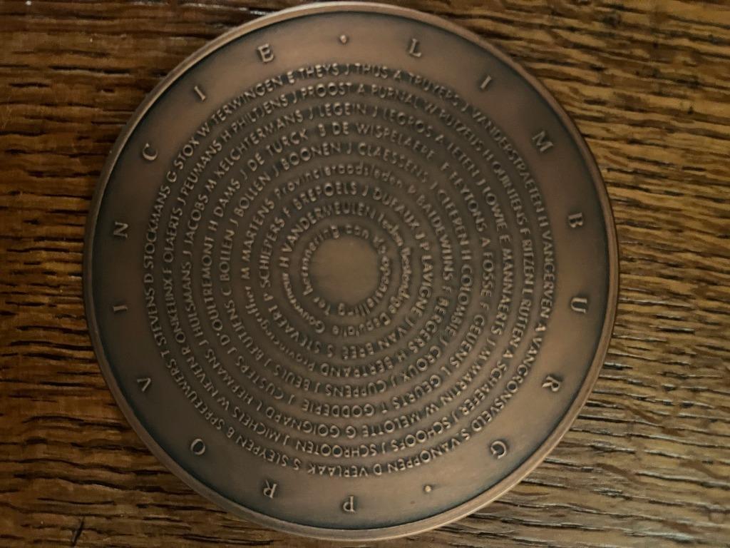 2 BRONZE MEDAILLE   LIMBURG, Ophalen of Verzenden, Brons