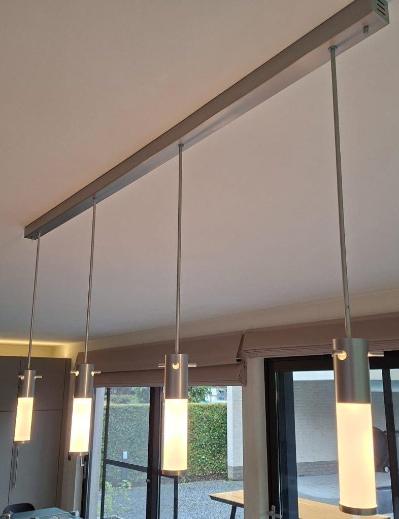 Plafondlamp, Ophalen, Zo goed als nieuw, Modern, Metaal