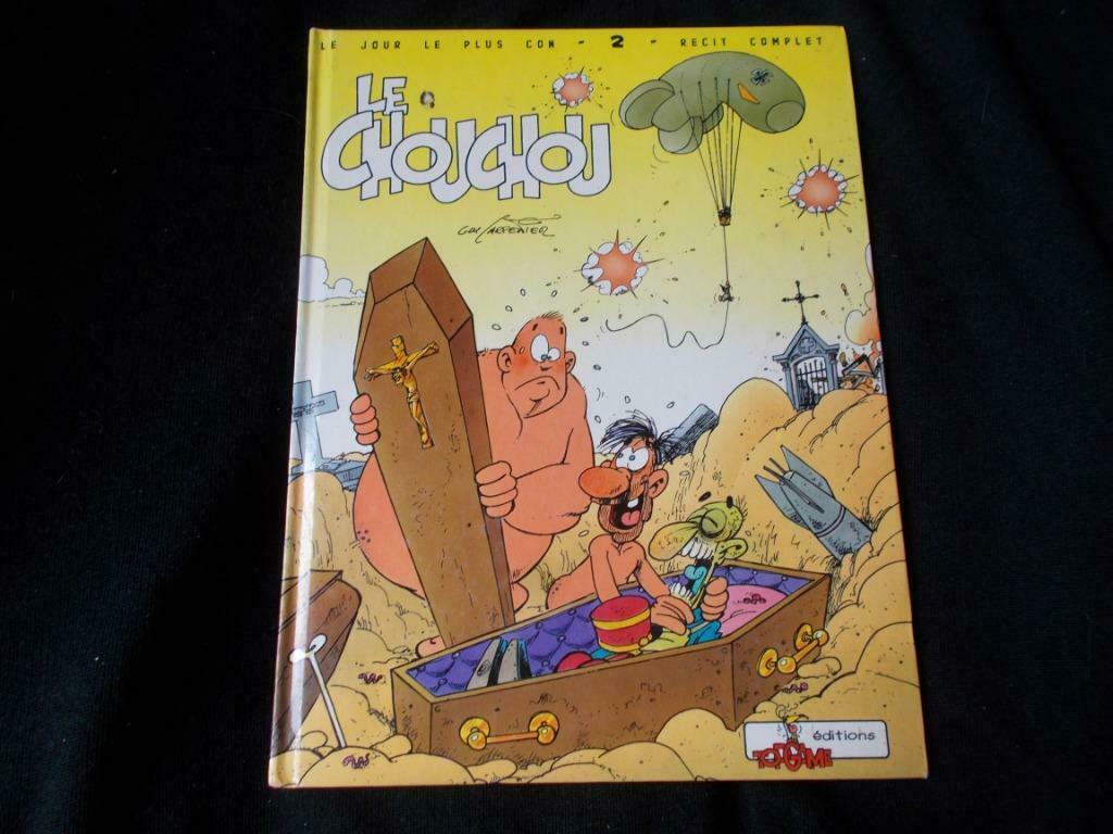 Le Jour le plus Con   (Reste 1 Album encore disponible), Livres, BD, Une BD, Enlèvement, Comme neuf, Louis-Michel CARPENTIER