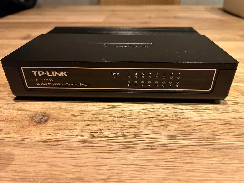 Commutateur TP-Link 16 ports 10/100 Mbps, Enlèvement ou Envoi, Utilisé