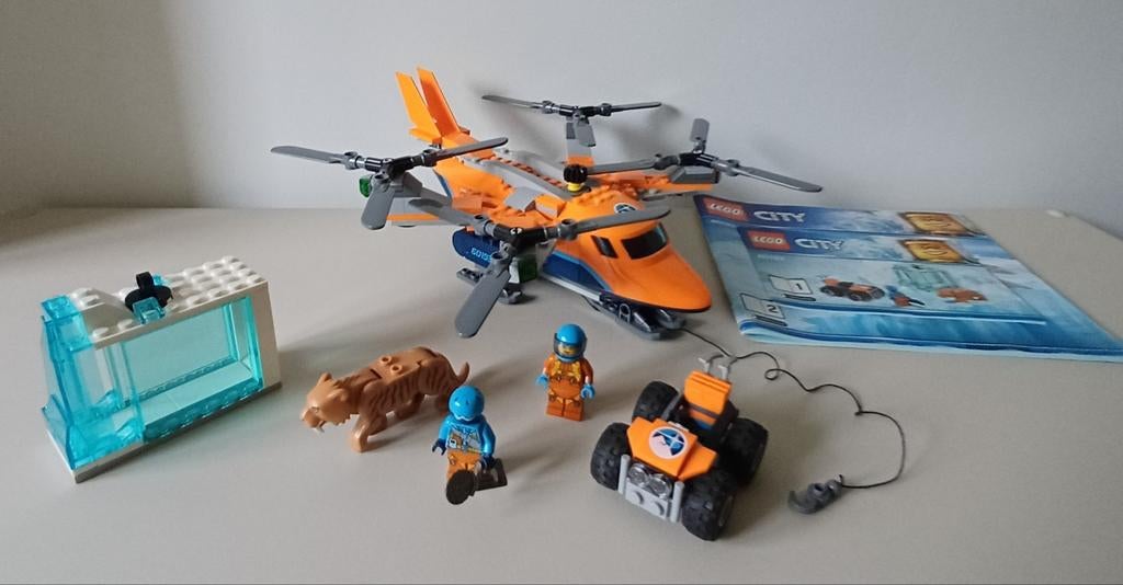 Poolluchttransport 60193 city, Ophalen of Verzenden, Zo goed als nieuw, Complete set, Lego