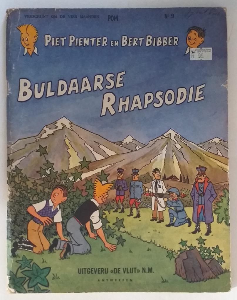 Piet Pienter en Bert Bibber 9: Buldaarse rhapsodie - 1963., Enlèvement ou Envoi