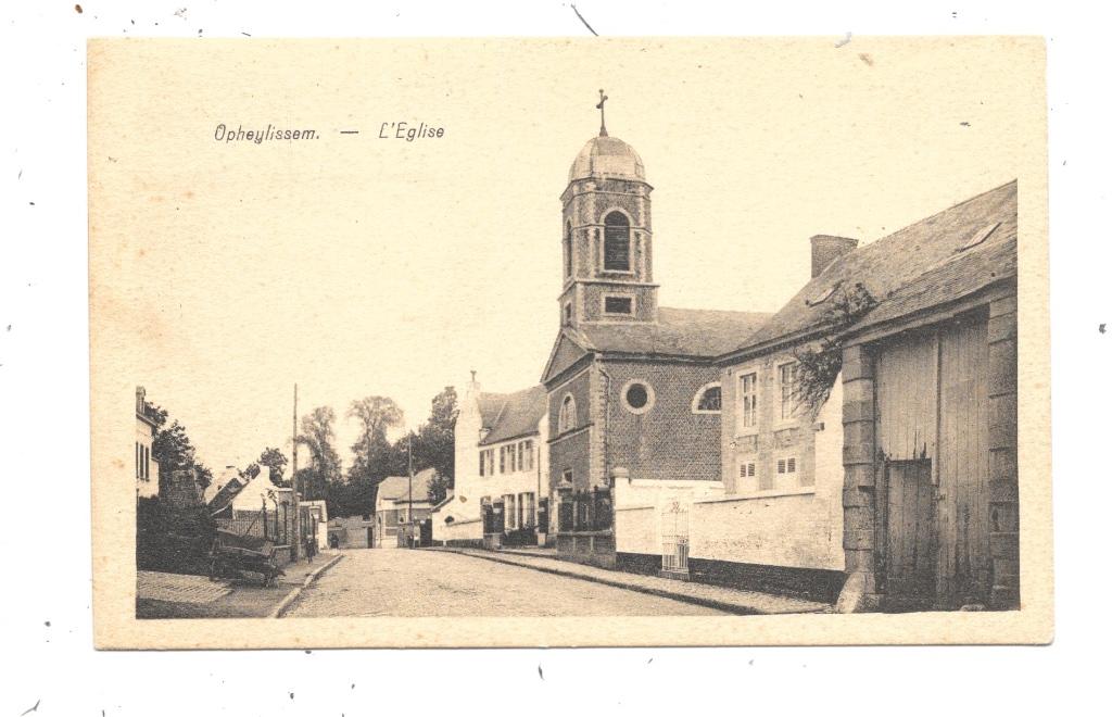 Opheylissem NA3: L'Eglise 1924, Collections, Enlèvement ou Envoi, 1920 à 1940, Affranchie, Brabant Wallon