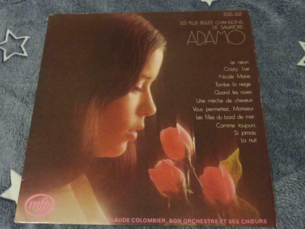 LP : Les plus belles chansons de S. Adamo - instrumental, Cd's en Dvd's, Ophalen of Verzenden, Gebruikt