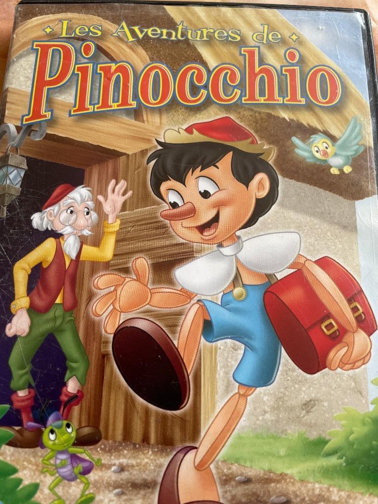 DVD les aventures de Pinocchio, Cd's en Dvd's, Gebruikt, Tekenfilm, Ophalen of Verzenden, Alle leeftijden