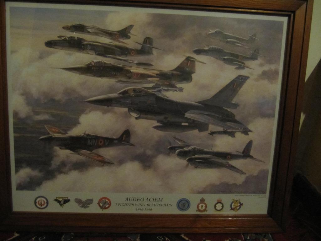 Force aérienne belge - 1Wing Print, Collections, Objets militaires | Général, Enlèvement, Armée de l'air, Autres types