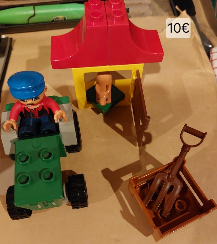 Lego duplo: Varkensstalletje, Ophalen of Verzenden, Zo goed als nieuw, Duplo