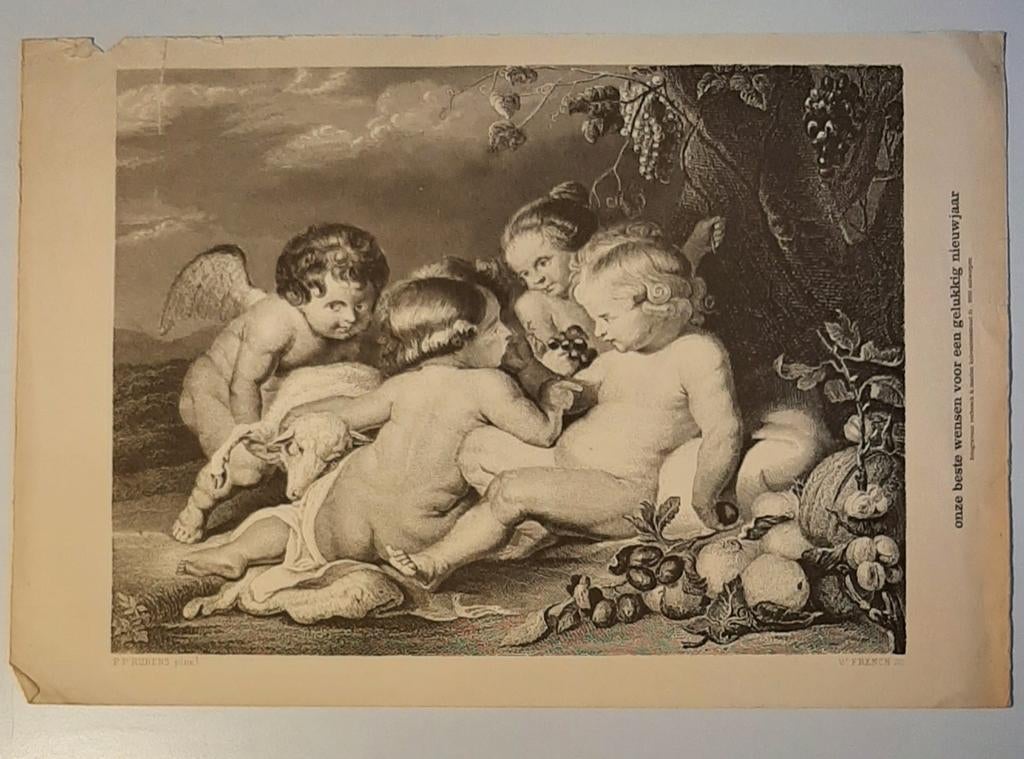GRAVUUR / P.P. RUBENS pinxt, Antiek en Kunst, Ophalen of Verzenden