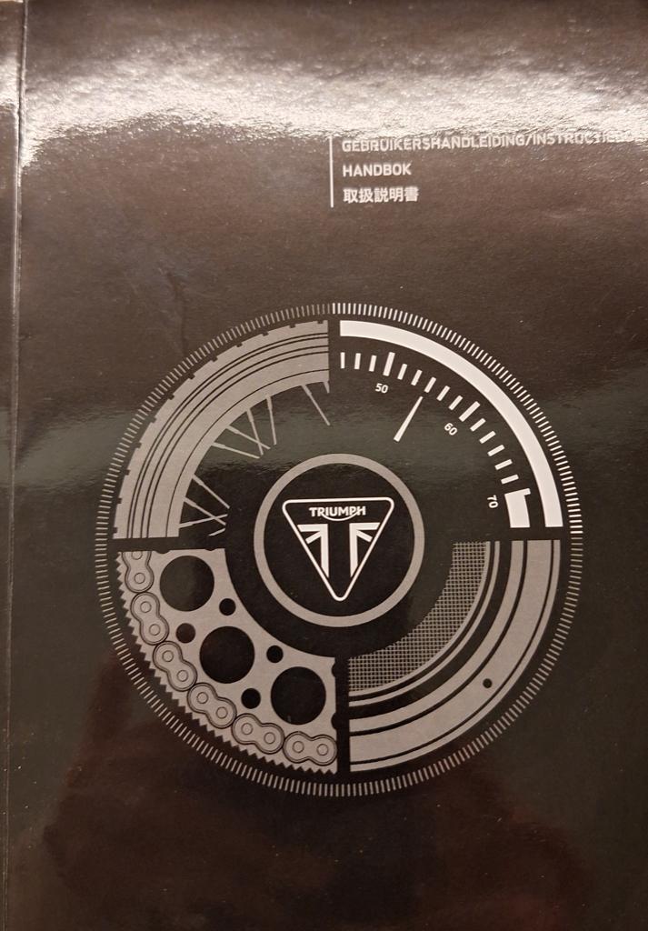Manuel original de la moto Triumph (anglais), Motos, Modes d'emploi & Notices d'utilisation, Enlèvement ou Envoi, Triumph